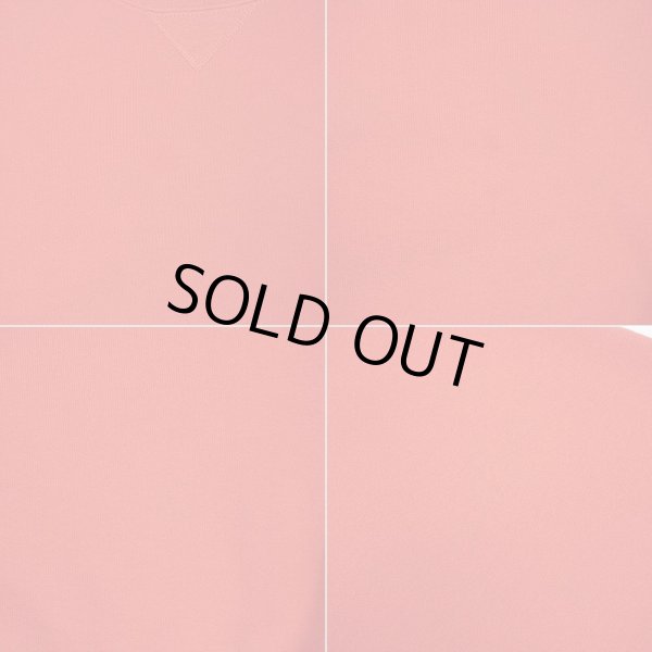 画像4: 90's RUSSELL 前V ブランクスウェット "MADE IN USA / VERMILION RED" (4)