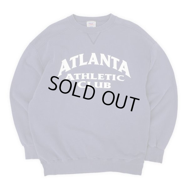 画像1: 90's RUSSELL ロゴプリント スウェット "ATLANTA ATHLETIC CLUB / MADE IN USA / HIGH COTTON" (1)