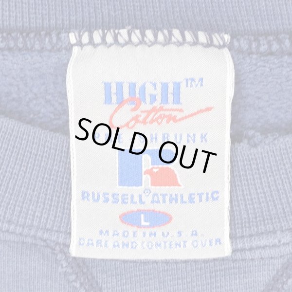 画像2: 90's RUSSELL ロゴプリント スウェット "ATLANTA ATHLETIC CLUB / MADE IN USA / HIGH COTTON" (2)