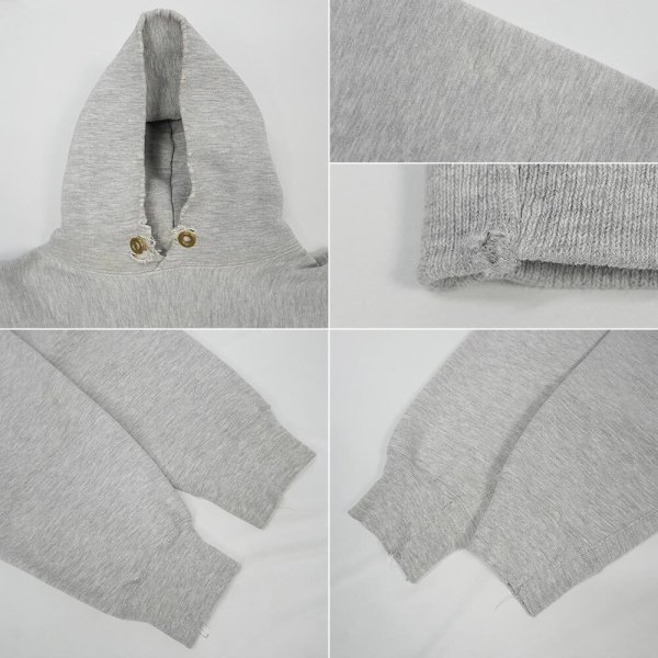 画像4: Early 80's Champion×Abercrombie & Fitch リバースウィーブパーカー "MADE IN USA" (4)