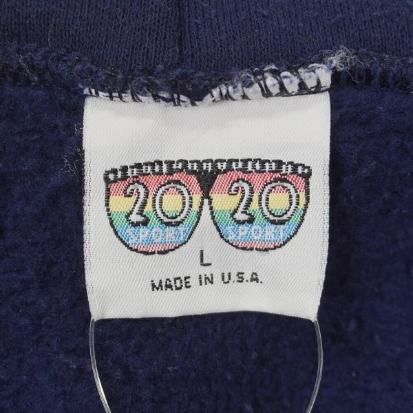 画像2: 90's 20/20 SPORT ブランク スウェットパーカー "MADE IN USA" (2)