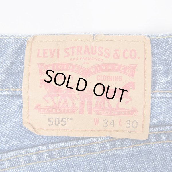 画像3: 00's Levi's 505 デニムパンツ “W34 L30” (3)