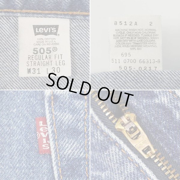 画像4: 00's Levi's 505 デニムパンツ "MADE IN USA / W31 L30" (4)