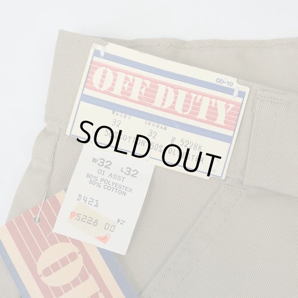 画像4: 80's OFF DUTY ベイカーパンツ "W32 L32 / DEADSTOCK" (4)