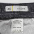 画像4: 00's Lee ブラックデニムパンツ "REGULER FIT / W36 L30" (4)