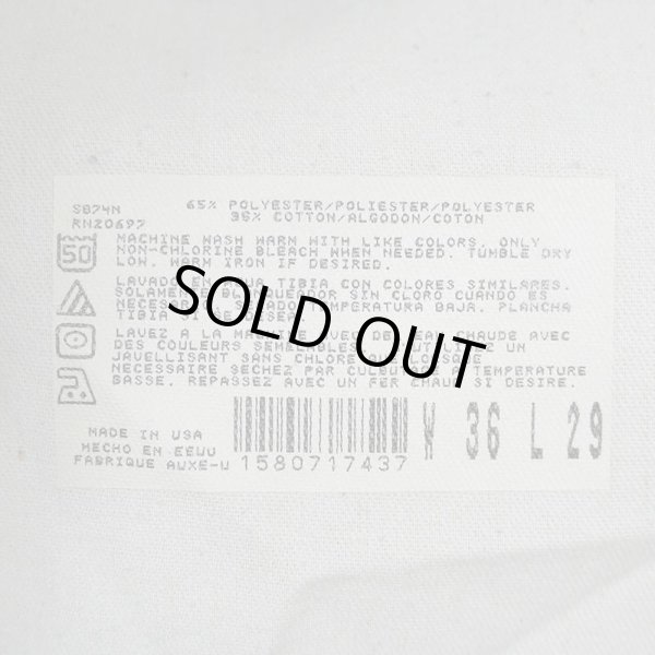 画像3: 90's Dickies 874 ワークパンツ "MADE IN USA / W36 L29 / NAVY" (3)