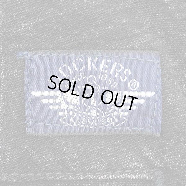 画像3: Early 90's DOCKERS 1タック ブラックデニムトラウザー (3)