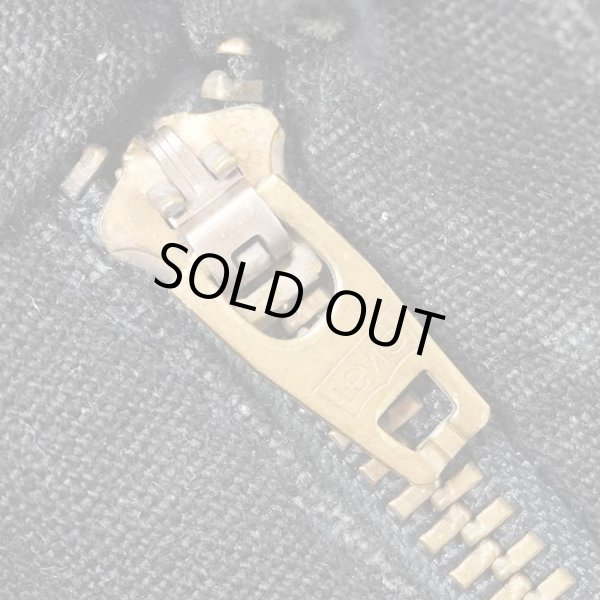 画像5: Early 90's DOCKERS 1タック ブラックデニムトラウザー (5)