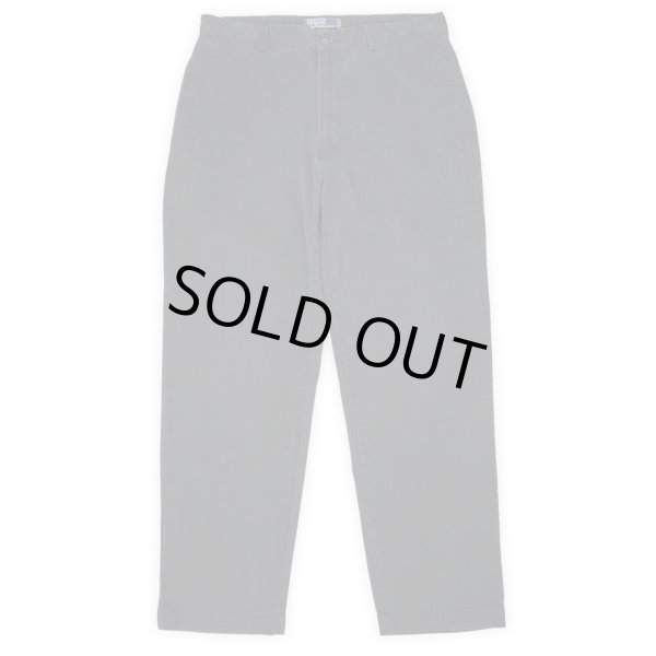 画像1: 90's POLO RALPH LAUREN ノータック チノトラウザー "BLACK / PHILIP PANT / W36 L32" (1)