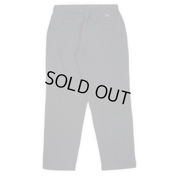 画像2: 90's POLO RALPH LAUREN ノータック チノトラウザー "BLACK / PHILIP PANT / W36 L32" (2)