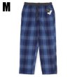 画像1: "M / DUSTED INDIGO" 日本未発売 Eddie Bauer フランネル スリーピングパンツ (1)
