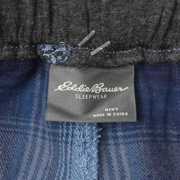 画像3: "M / DUSTED INDIGO" 日本未発売 Eddie Bauer フランネル スリーピングパンツ (3)