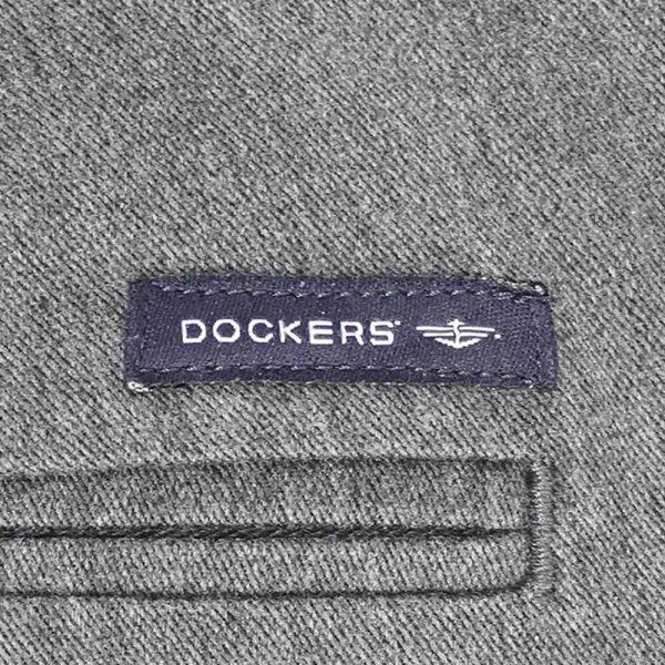 画像3: 00's DOCKERS 2タック コットントラウザー "CHARCOAL HEATHER / W34 L32" (3)