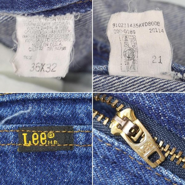 画像4: 80's Lee 200-0189 デニムパンツ "MADE IN USA / W36 L32" (4)