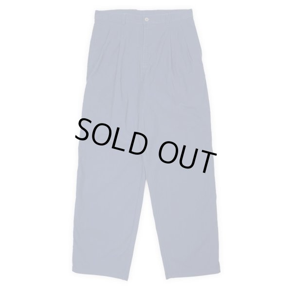 画像1: Early 90's DOCKERS 2タック コットントラウザー "NAVY / W32 L32" (1)