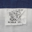 画像4: Early 90's DOCKERS 2タック コットントラウザー "NAVY / W32 L32" (4)