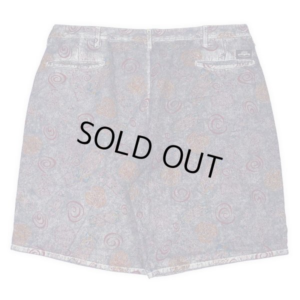 画像2: Early 90's Levi's SilverTab 総柄 2タック デニムショーツ "MADE IN USA" (2)