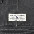 画像3: 90's Polo Ralph Lauren 2タック チノショーツ "TYLER SHORT / FADE BLACK" (3)