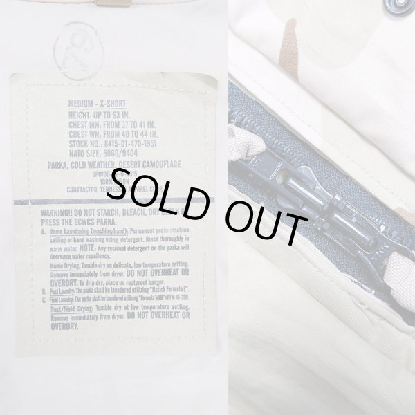 画像3: 02's US ARMY ECWCS 3C デザートカモ柄 GORE-TEX PARKA "MEDIUM-X SHORT" (3)