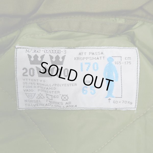 画像3: 00's Swedish ARMY M-90 コールドウェザーパーカー "170/65 / DEADSTOCK" (3)