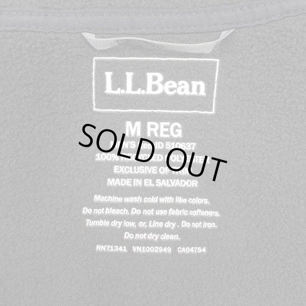 画像2: 00's L.L.Bean ヘンリーネック フリースパーカー (2)