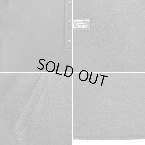 画像4: 00's L.L.Bean ヘンリーネック フリースパーカー (4)