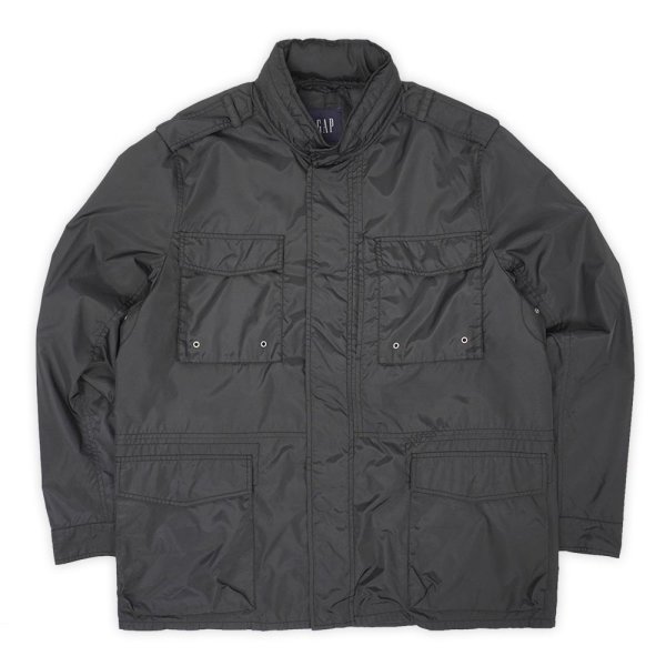 画像1: 00's OLD GAP M-65 TYPE フィールドジャケット "BLACK" (1)