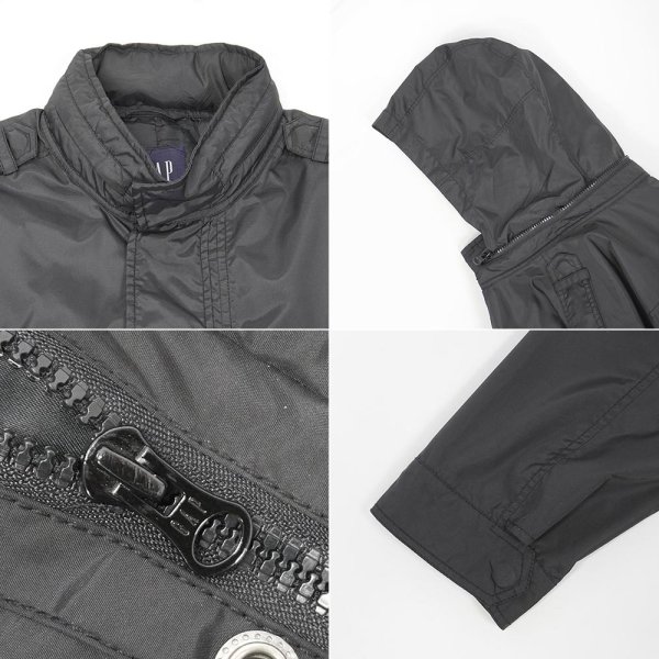 画像3: 00's OLD GAP M-65 TYPE フィールドジャケット "BLACK" (3)