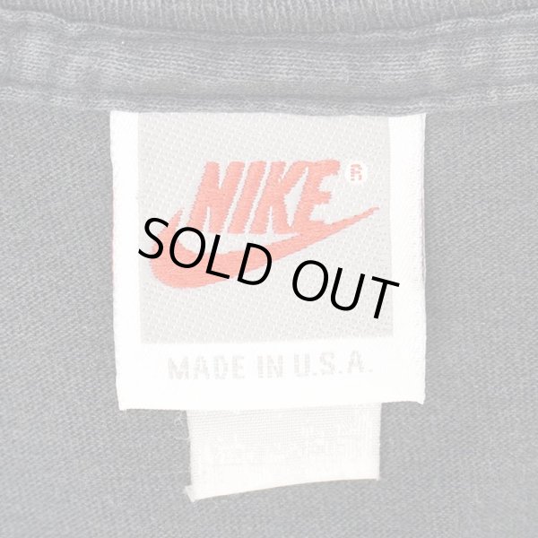 90's NIKE ロゴプリントTシャツ 