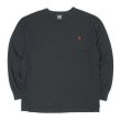 画像1: 00's Polo Ralph Lauren L/S ポケットTシャツ "BLACK" (1)