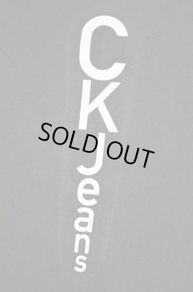 画像3: 90's Calvin Klein Jeans ロゴプリントTシャツ “MADE IN USA” (3)