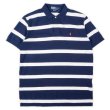 画像1: 90's Polo Ralph Lauren ボーダー柄 ポロシャツ "DEADSTOCK" (1)