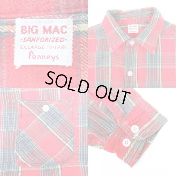 画像3: 60's BIGMAC ヘビーネルシャツ ＃2 (3)