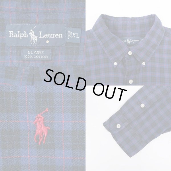 画像3: 90's Polo Ralph Lauren ボタンダウンシャツ "BLAIRE" (3)