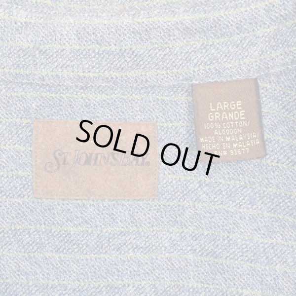 画像2: Late 90's ST.JOHN'S BAY フランネル ボタンダウンシャツ (2)