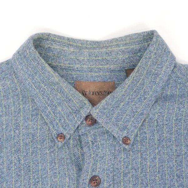 画像3: Late 90's ST.JOHN'S BAY フランネル ボタンダウンシャツ (3)