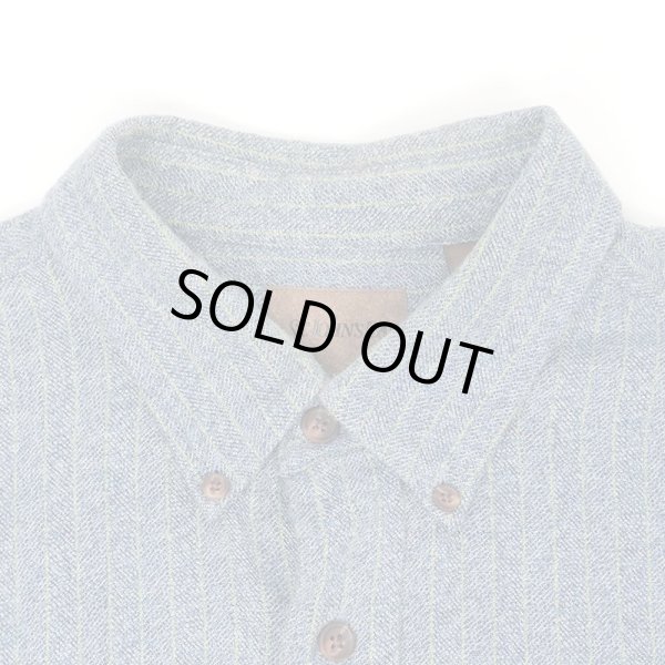 画像3: Late 90's ST.JOHN'S BAY フランネル ボタンダウンシャツ (3)