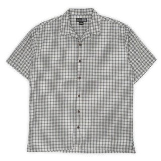 00's PORT AUTHORITY S/S オープンカラーシャツ
