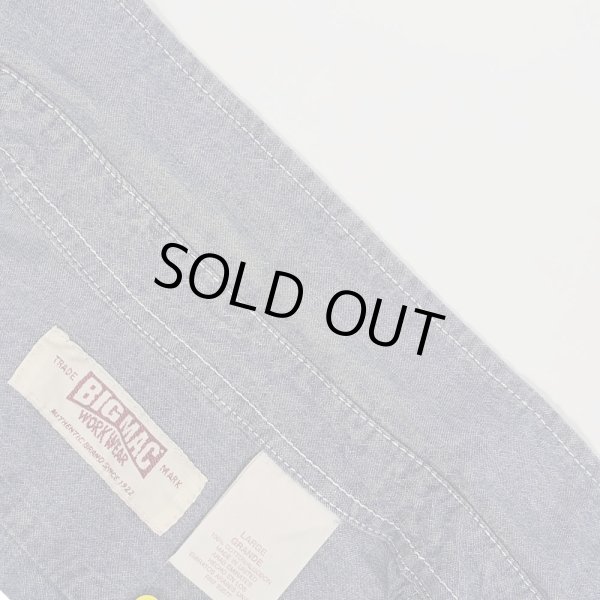 画像5: 90-00's BIG MAC コットンシャンブレーシャツ (5)