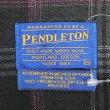 画像2: 00's PENDLETON レギュラーカラー ウールシャツ "Black Plaid" (2)
