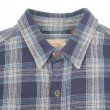 画像3: Late 90's ST JOHN'S BAY ヘビーネルシャツ "Navy Plaid" (3)