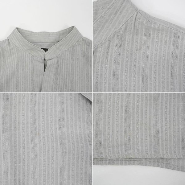 画像4: 90's STRUCTURE  キーネック プルオーバーシャツ (4)