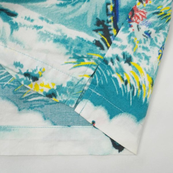 画像4: 00's Polo Ralph Lauren S/S 総柄 オープンカラーシャツ (4)