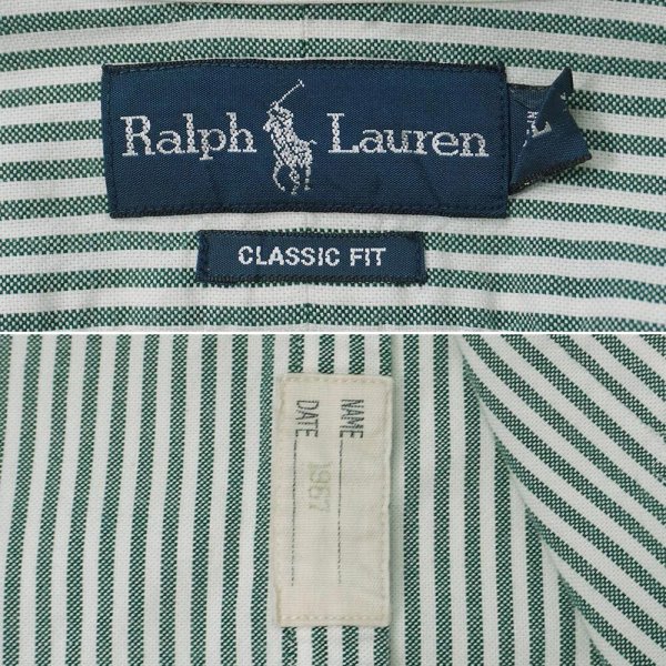 画像2: 00's Polo Ralph Lauren ボタンダウンシャツ “CLASSIC FIT” (2)