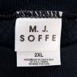 画像3: 90's M.J.SOFFE 前V スウェットシャツ "2XL / DEADSTOCK" (3)