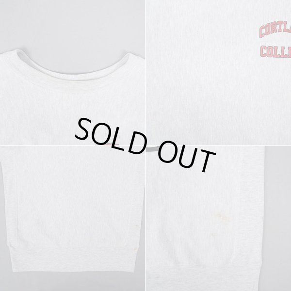 画像5: 90's Champion リバースウィーブ スウェット "MADE IN USA / 両面プリント" (5)