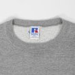画像3: 90's RUSSELL 前V ブランクスウェット "MADE IN USA / HEATHER GRAY" (3)
