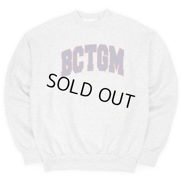 画像1: 90's BCTGM ロゴプリント スウェット "MADE IN USA" (1)