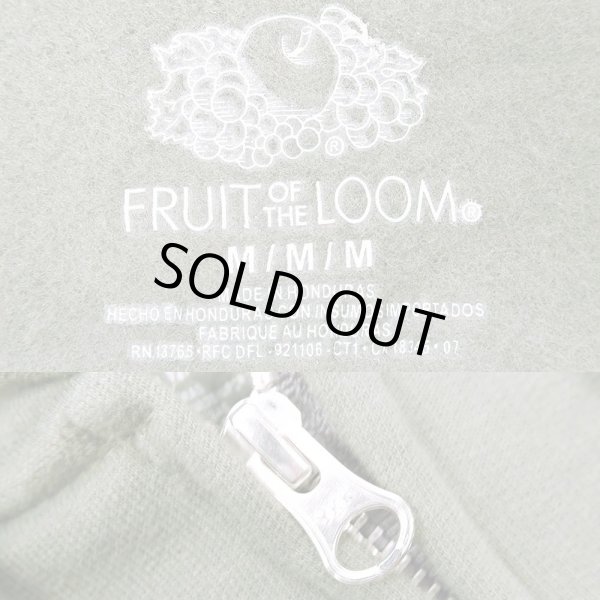 画像3: USA規格 Fruit of the loom フルジップ スウェットパーカー (3)
