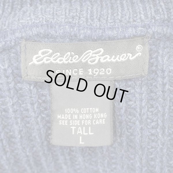 画像2: 00's Eddie Bauer コットンジープニット (2)